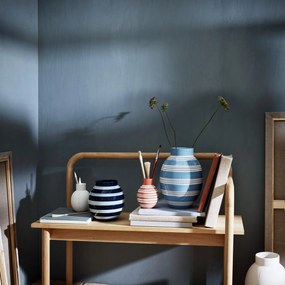 Niebieski ceramiczny wazon Kähler Design Nuovo, wys. 30 cm