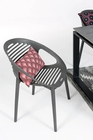 Szare krzesło ogrodowe Bonami Essentials Joanna