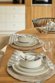 Sztućce ze stali nierdzewnej w kolorze srebra 24 szt. Canada – Orion