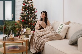 Biały ceramiczny kubek ze świątecznym motywem 500 ml Gingerbread – Dakls