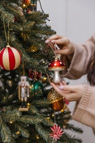 Drewniane ozdoby świąteczne zestaw 6 szt. 13 cm Nikita – Bloomingville