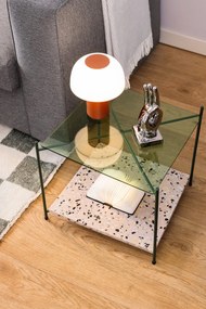 Czarna dekoracja świetlna na USB Booklight – Gingko