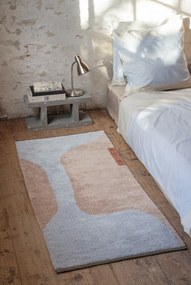 Jasnoniebieska pościel jednoosobowa z perkalu bawełnianego 140x200 cm Colore – Mette Ditmer Denmark