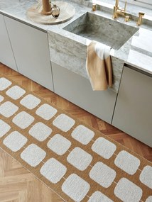 Kremowo-żółty chodnik odpowiedni na zewnątrz 70x200 cm Sten Ochre – Pappelina