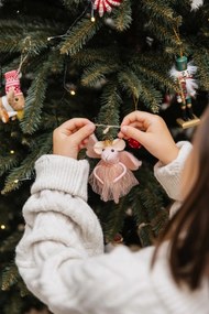 Szklana ozdoba świąteczna 9 cm Candy – Bloomingville