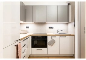 Szara bawełniana rękawica kuchenna Tiseco Home Studio
