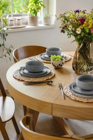 Brązowy szklany wazon Bloomingville Ingolf, wys. 26 cm