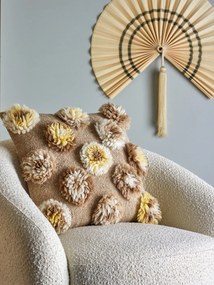 Materiałowa/bambusowa dekoracja ścienna 145x72 cm Jaime − Bloomingville