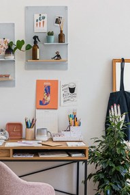 Czarno-biały wazon Sass &amp; Belle Bohemian Home Mojave