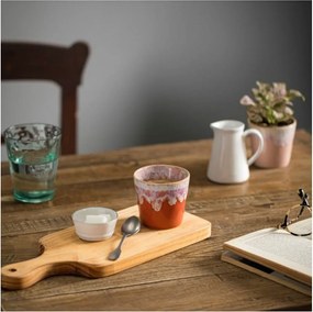 Biała/różowa kamionkowa filiżanka 210 ml Grespresso – Costa Nova