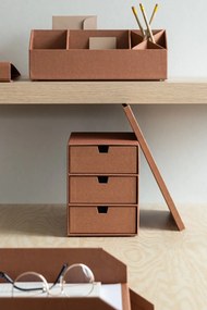 Kartonowy organizer z szufladką Ingrid Restore Paper Laminate – Bigso