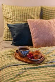 Biało-niebieska kamionkowa miska 460 ml Hezha – Bloomingville