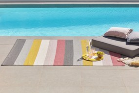 Poduszka odpowiednia na zewnątrz 38x58 cm Sunny Pale Rose – Pappelina