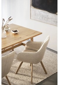 Stół w dekorze dębu 100x220 cm Plainfield – Rowico