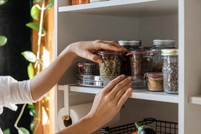 Obrotowy plastikowy organizer na przyprawy ø 24 cm – Casa De Engel