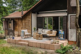 Zestaw 2 foteli ogrodowych ze sztucznego rattanu Bonami Essentials Vistdal