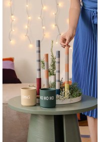 Beżowy kubek z imitacji porcelany Design Letters Favourite, 0,25 l