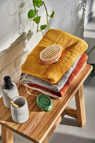 Szary betonowy kubek na szczoteczki Wenko Villena