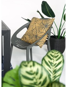 Czarne krzesło ogrodowe Bonami Essentials Joanna