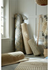 Jasnoszary chodnik z mieszanki wełny tkany ręcznie 60x230 cm Minerals – Flair Rugs