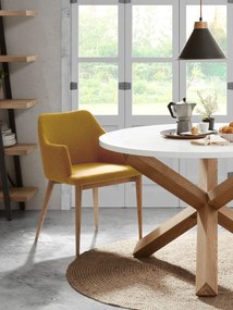 Stół Kave Home Nori, ⌀ 135 cm