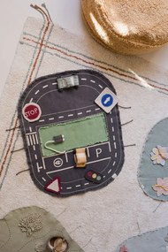 Puf w kolorze ochry Chill Honey – Lorena Canals