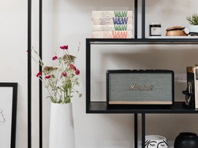 Czarno-biały porcelanowy wazon Mauro Ferretti Pot Face