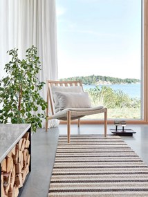 Poduszka odpowiednia na zewnątrz 38x58 cm Sunny Beige – Pappelina