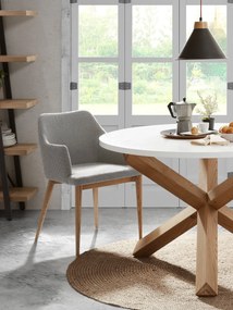 Stół Kave Home Nori, ⌀ 135 cm