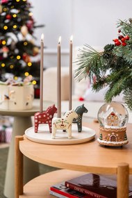 Świeczniki z żywicy polimerowej zestaw 3 szt. Siffer – Bloomingville