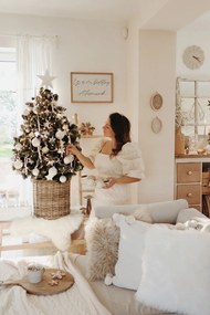 Zestaw 2 koszyków rattanowych House Nordic Indo