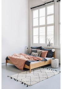 Biały kamionkowy wazon Kähler Design Ombria, wys. 20 cm