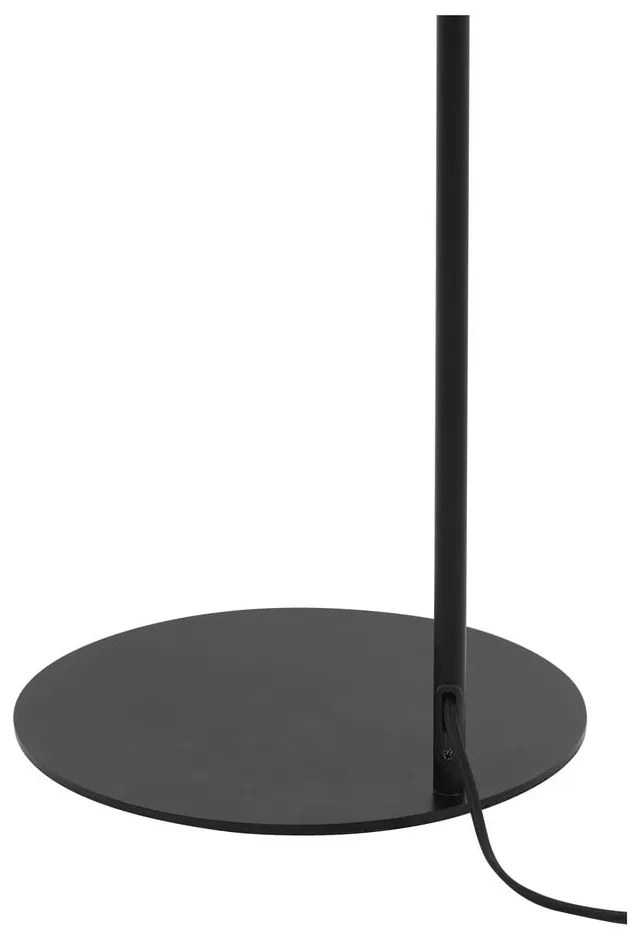 Czarna lampa stojąca (wysokość 160 cm) Rakel – Light &amp; Living