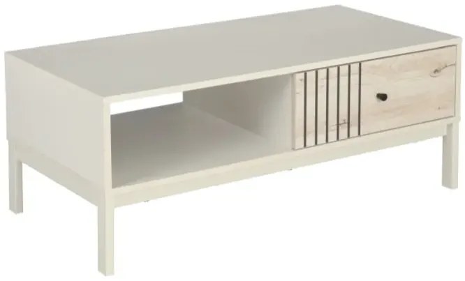 Ława FROST L5 100x50 off white/dąb alpejski SIGNAL