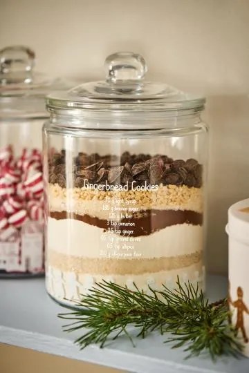 IB Laursen Szklany pojemnik GINGERBREAD COOKIES 1900 ml