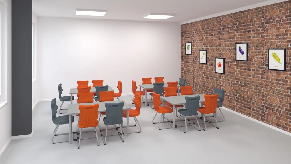 Krzesło szkolne dla uczniów C-Line rozmiar 3-6