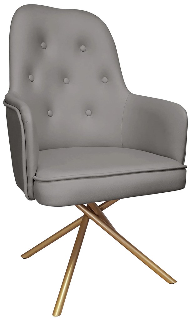 Krzesło SARA podstawa Krzyżak złota Vega83