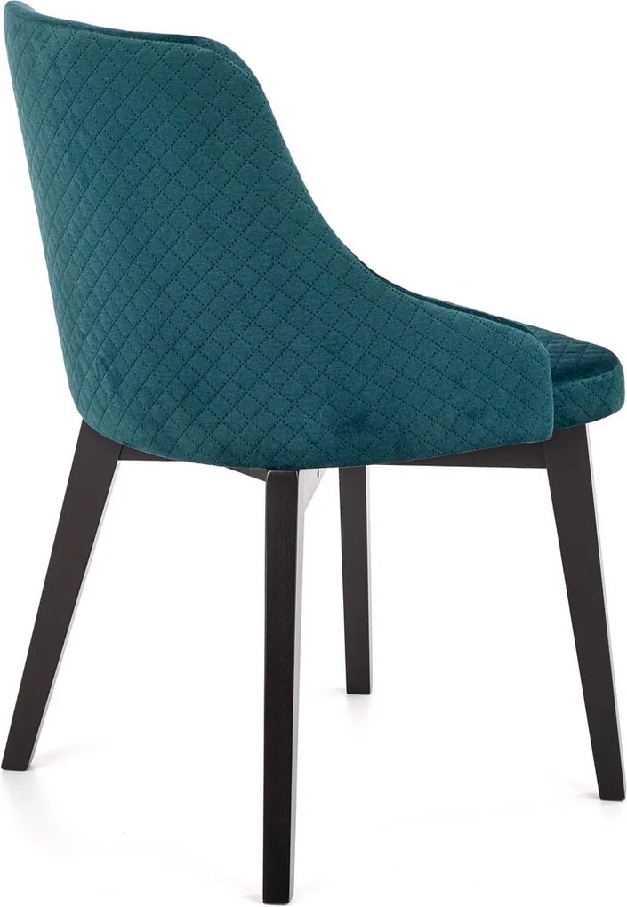 Pikowane krzesło z niskimi podłokietnikami Toledo 3