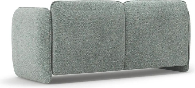 Niebieska sofa z tkaniny szenilowej 168 cm Georgia – Micadoni