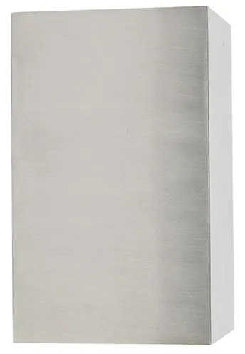 Zewnetrzna Zestaw 2 Nowoczesnych lamp ściennych aluminiowych 2-światłowych IP44 - BalenoDesignerski Oswietlenie zewnetrzne