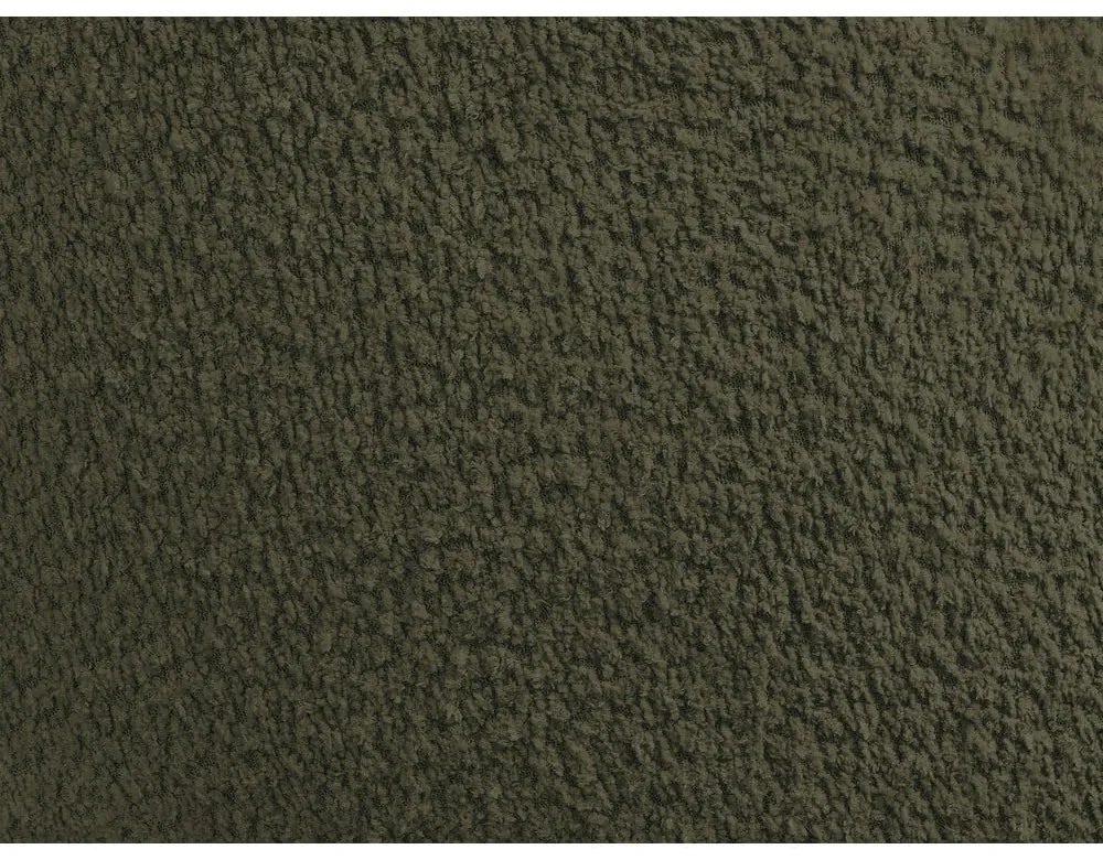 Zielony fotel z materiału bouclé Janissaire – Bobochic Paris