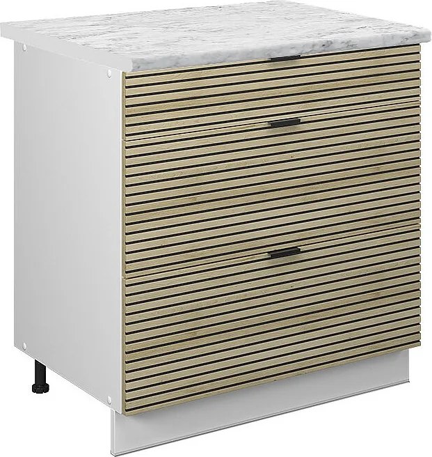 Szafka dolna do kuchni panel dębowy 80x60x82 fame-line