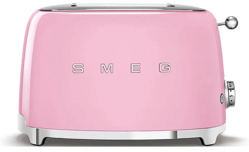Różowy toster SMEG