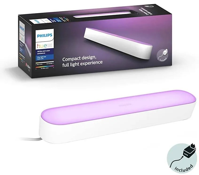 Philips Hue AMBIANCE LED 6W 230V lampa stołowa RGB z ściemniaczem biała
