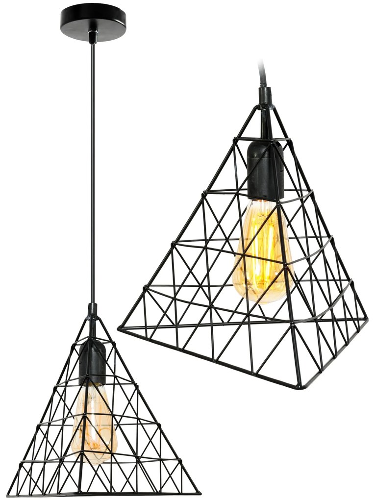 Lampa sufitowa wisząca w stylu loft LH2058