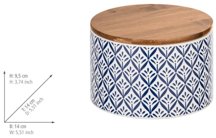 Ceramiczny pojemnik na żywność na żywność Lorca – Wenko