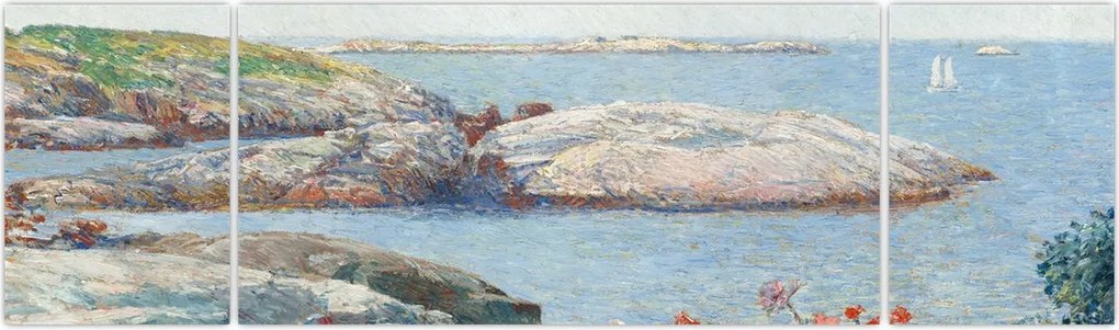Obraz - Childe Hassam, Poppies,  Isles of Shoals, reprodukcje (170x50 cm)
