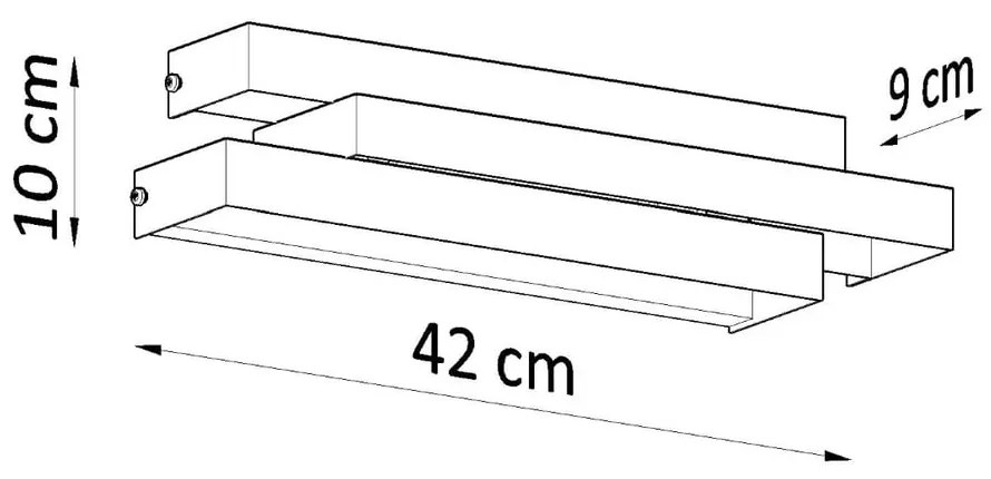 Biały kinkiet Ice – Nice Lamps