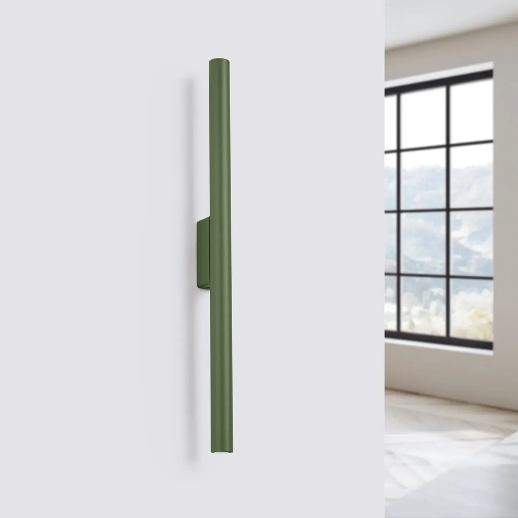 Kinkiet PASTELO 2 zielony oliwkowy SOLLUX LIGHTING