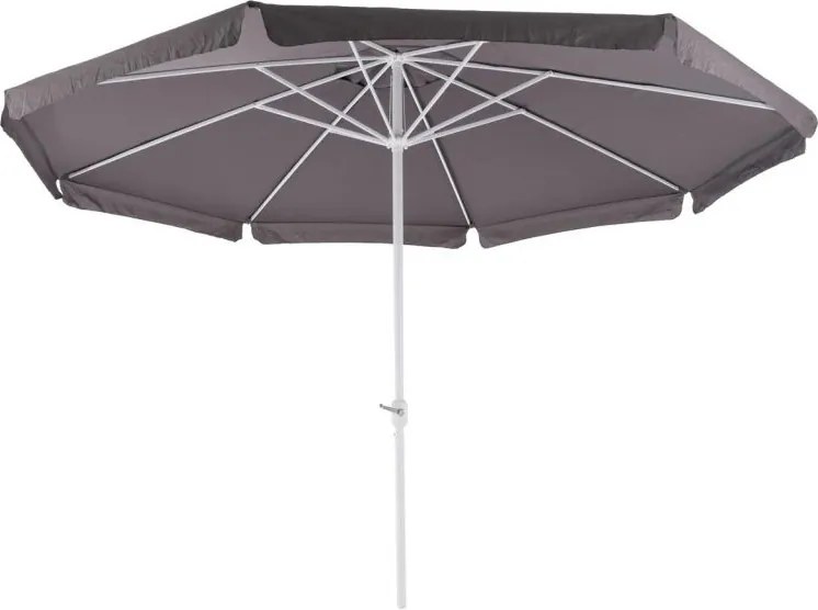 Parasol z rączką - antracyt, aluminium
